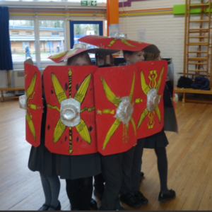 Yr 4 Roman Battle!